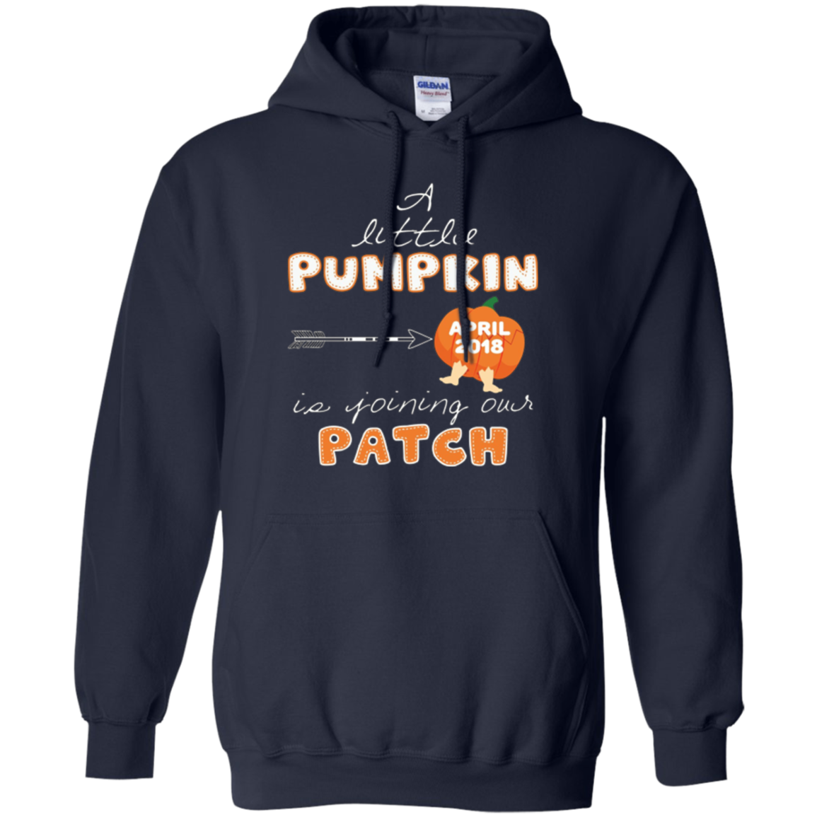 A Little Pumpkin Is Joining Our Patch April 2018 Mom T-shirt