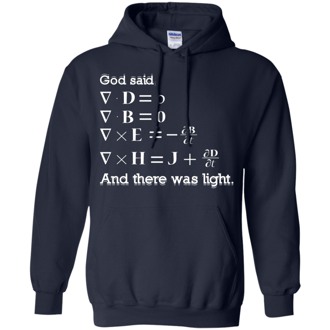 And God Said, Let There Be Light Physics Gift T Shirt