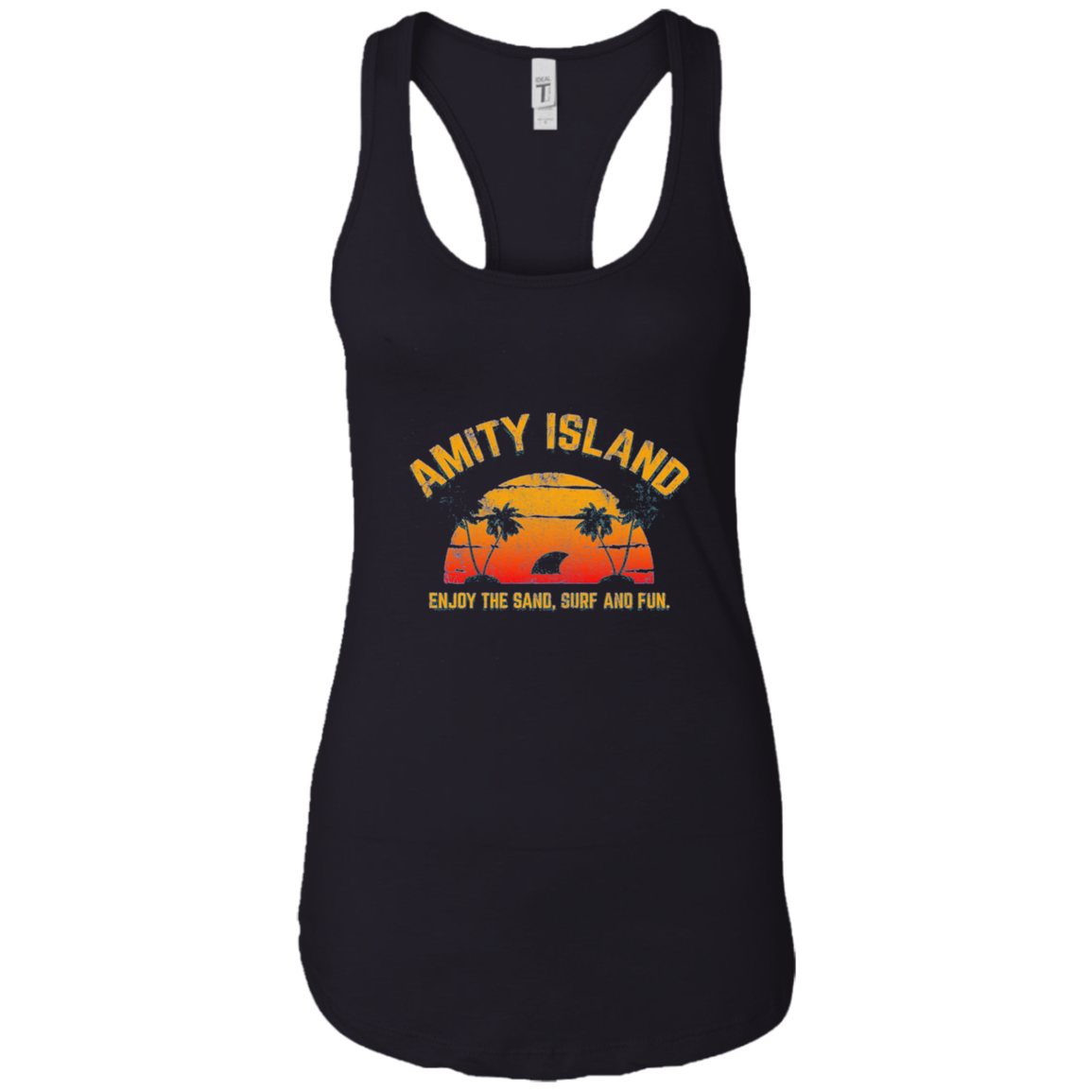 "Enjoy the Sand, Surf and Fun on Amity Island" Vintage Tee