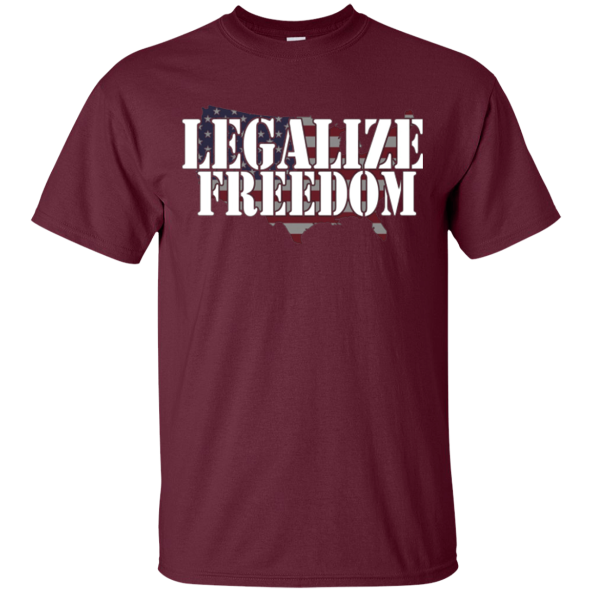 American Flag Legalize Freedom T-Shirt