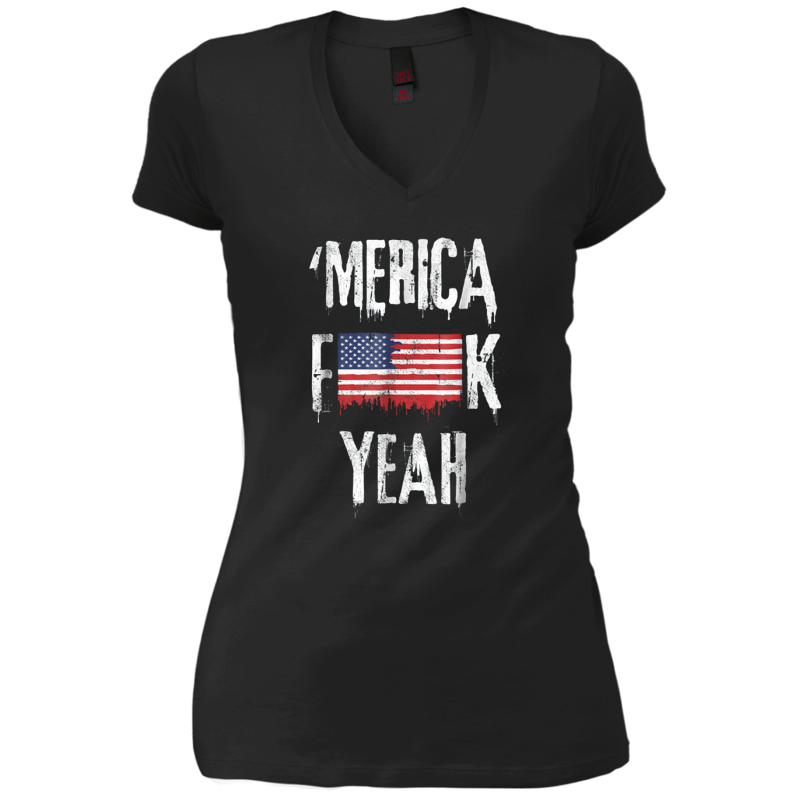 'Merica Yeah T-Shirt USA Flag 4th July American Patriotic US