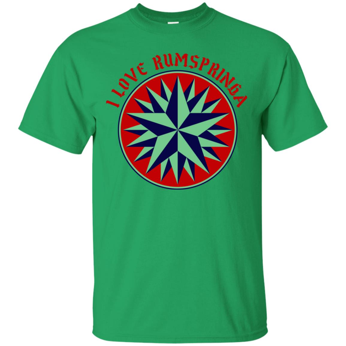 Amish - I Love Rumspringa Hex Sign Star 1- Fun Ls T-Shirt