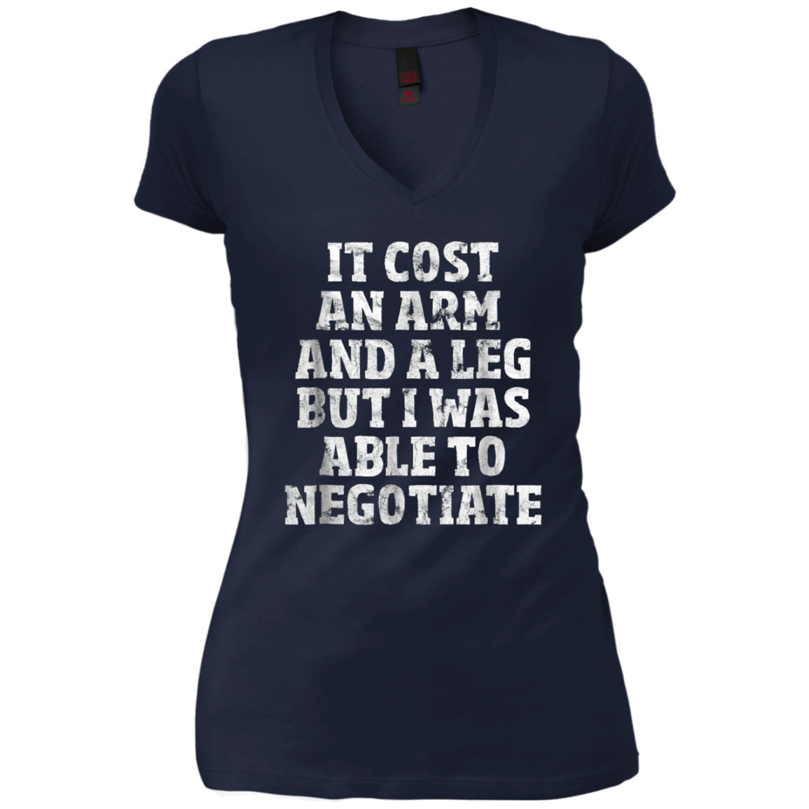 Amputee T-Shirt: Able To Negotiate Funny Leg Amputee Shirt