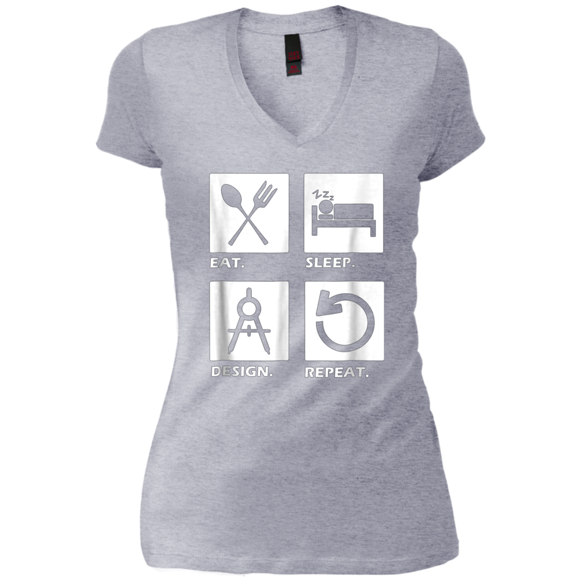 Architect funny T Shirt Man Women Eat Sleep Design Tee