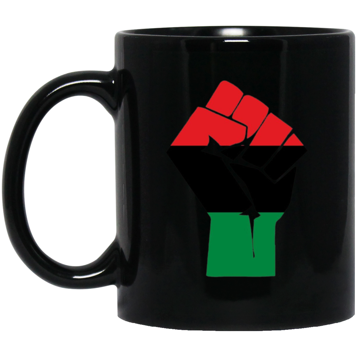 Afro-American Fist salute Shirt African Heritage Symbol Tee