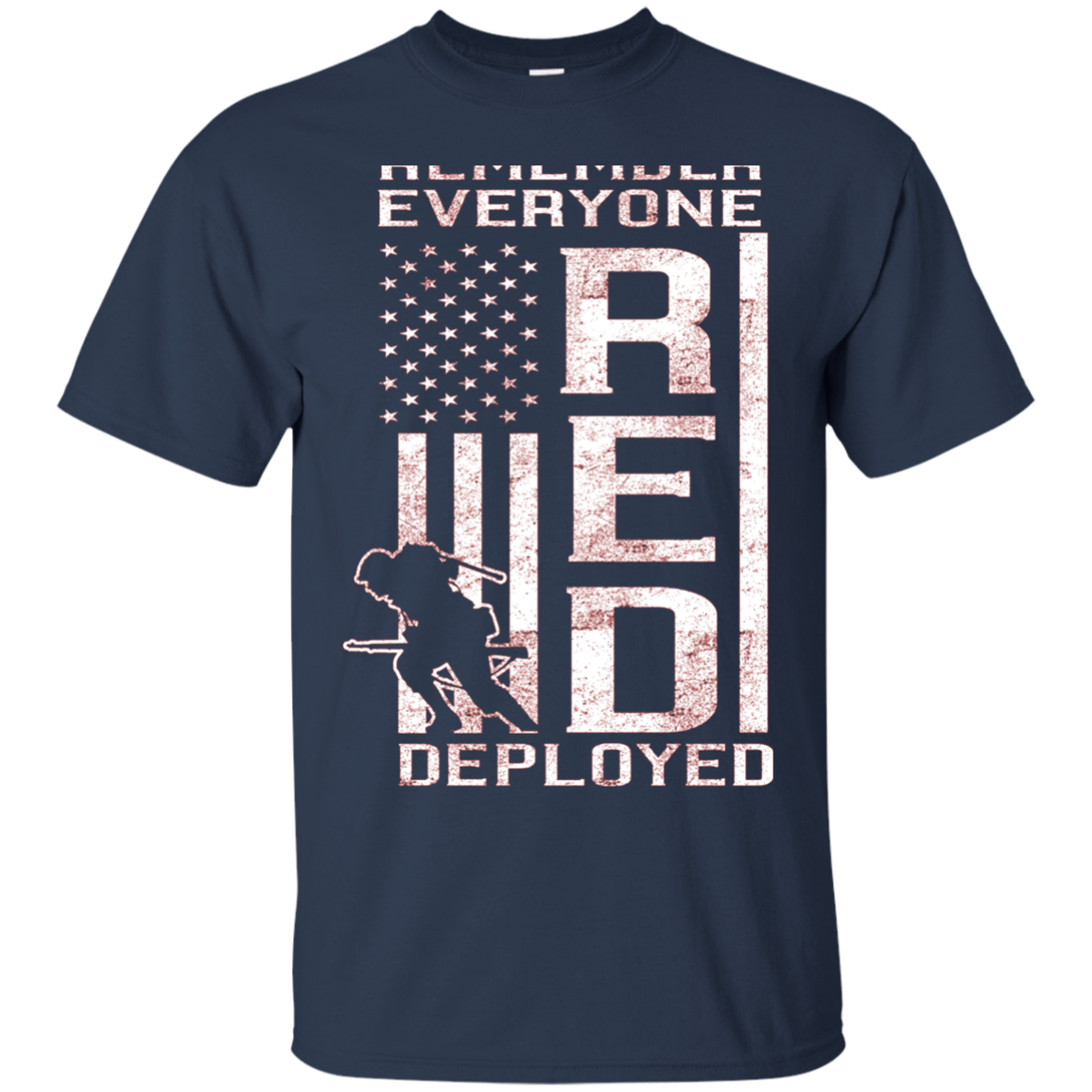 (Print On Back) RED Friday TShirt - R.E.D. Memorial Day