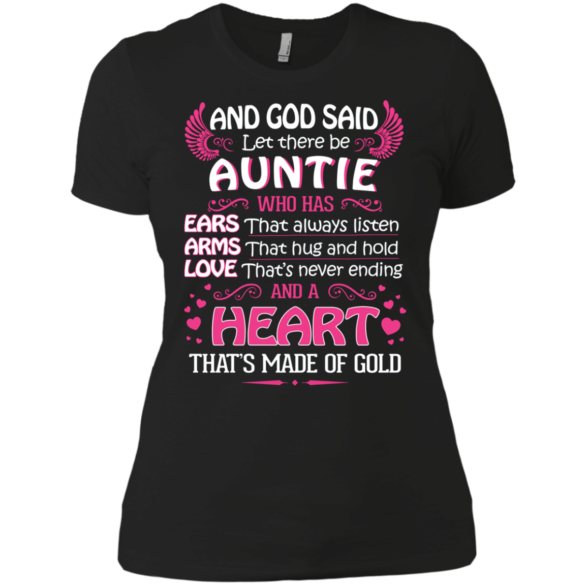 And God Said Let's there be Auntie T Shirts