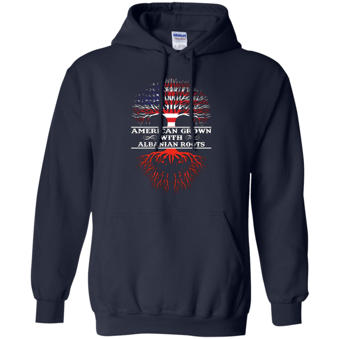American Grown With ALBANIAN Roots Tee Shirt