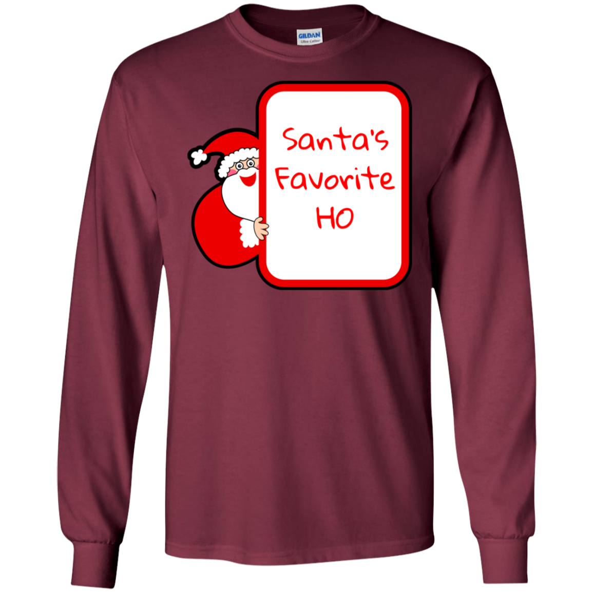 Santa's Favorite Ho Merry Christmas Funny Adult Shirt
