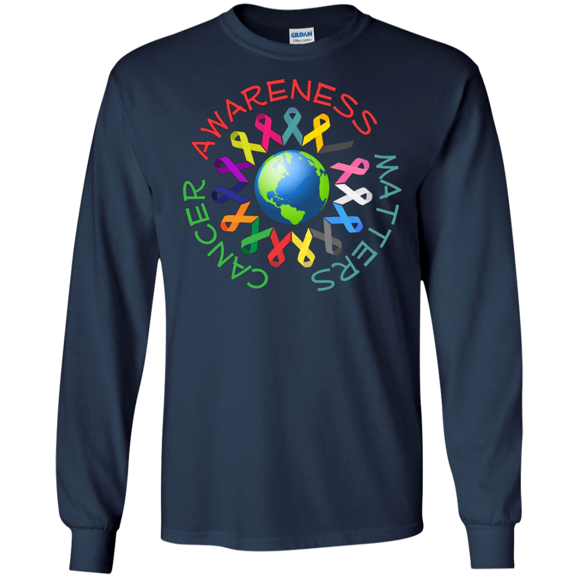 All cancer Ribbons for all cancer aware t - shirt