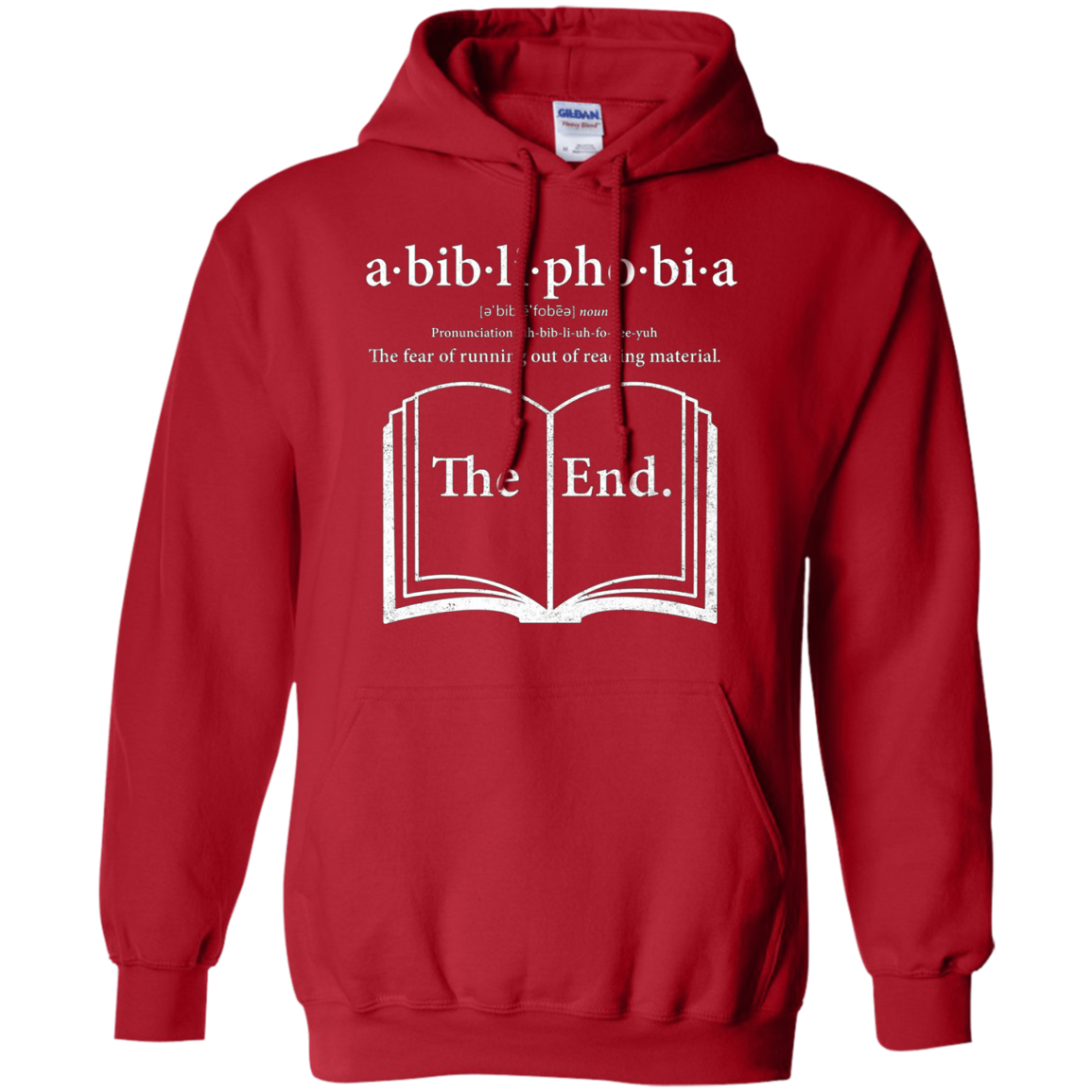 Abibliophobia Reading Book Lover T-Shirt