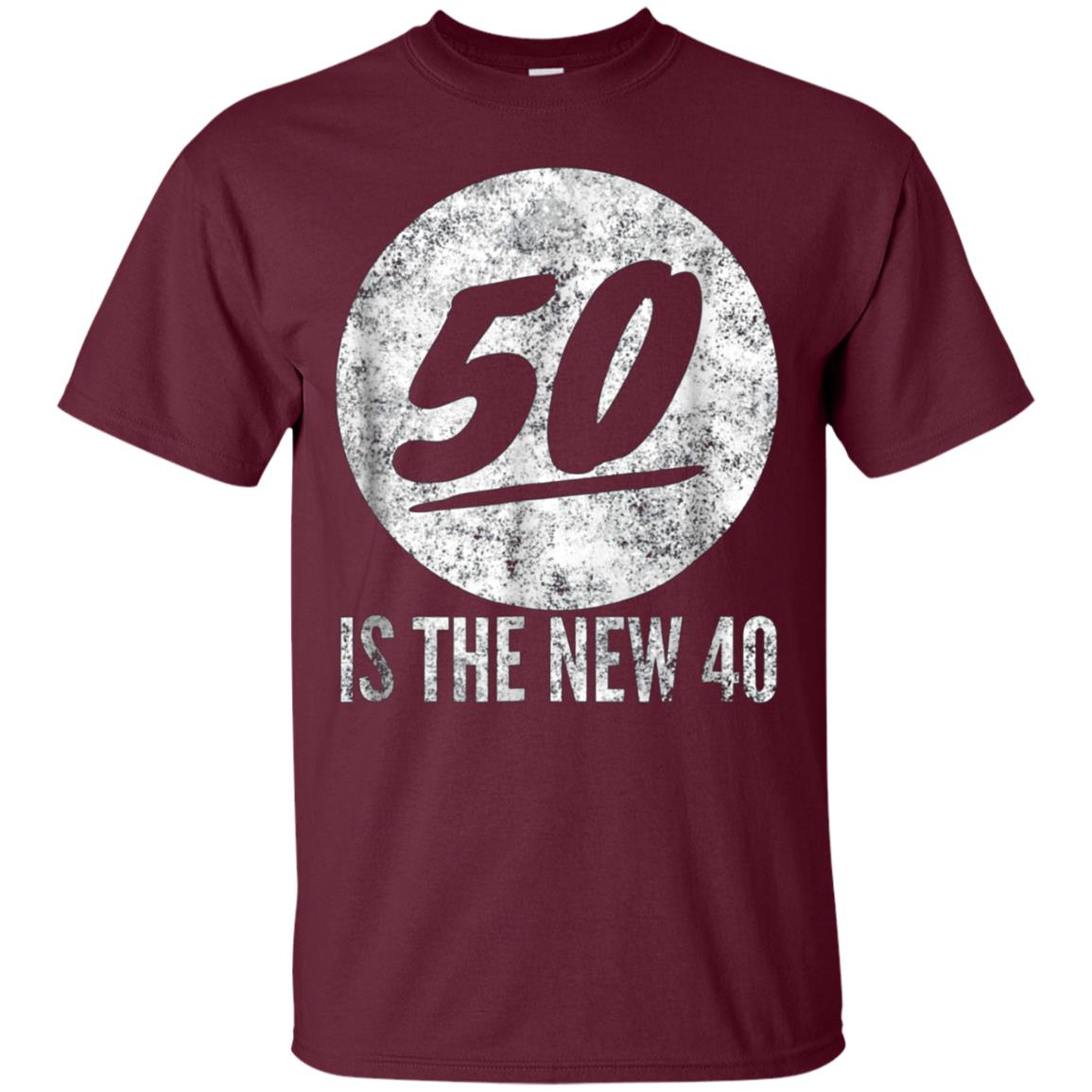 50 Is The New 40 T-Shirt | Vintage 50th Birthday Tee Shirt