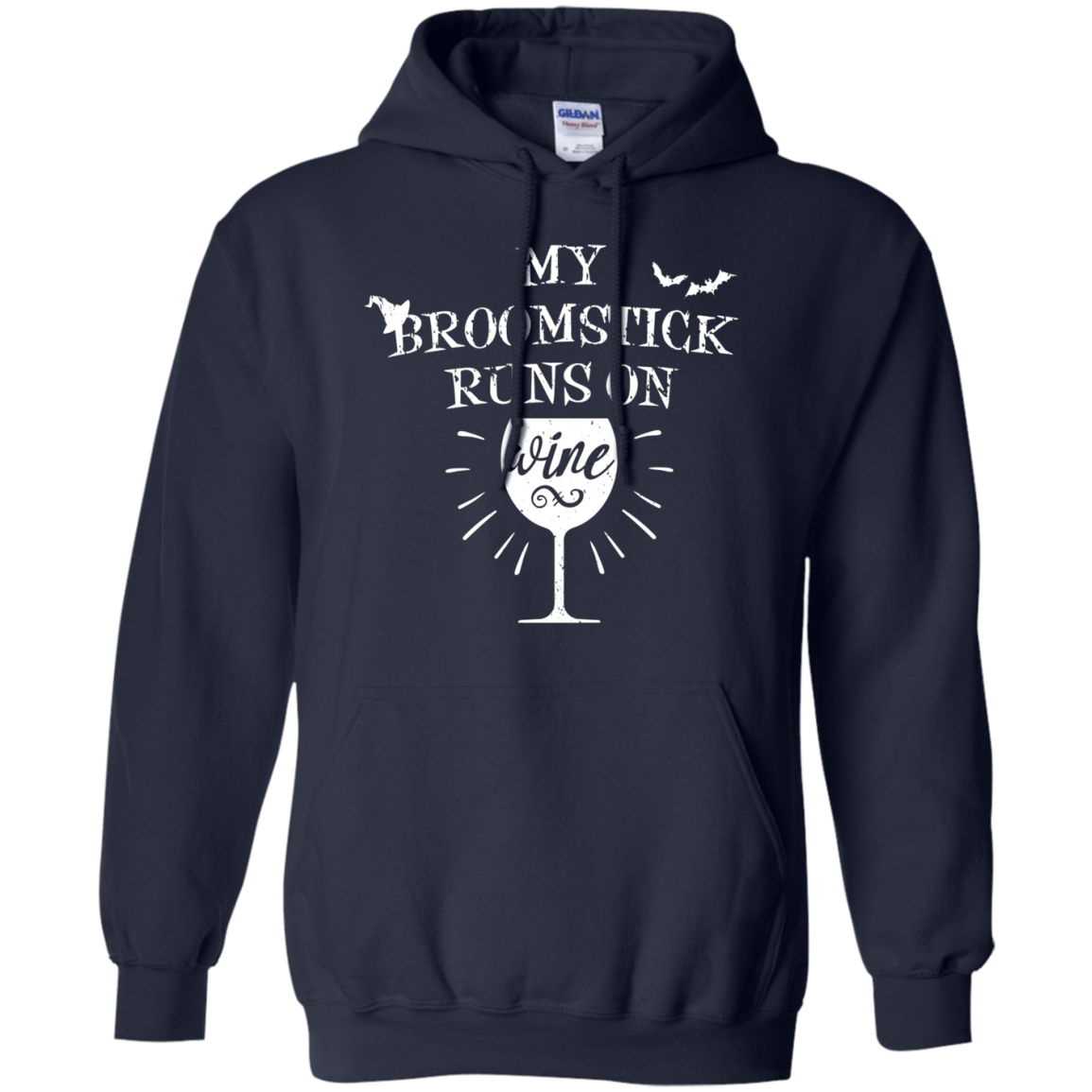 Witchy My Broomstick Runs on Wine T-Shirt