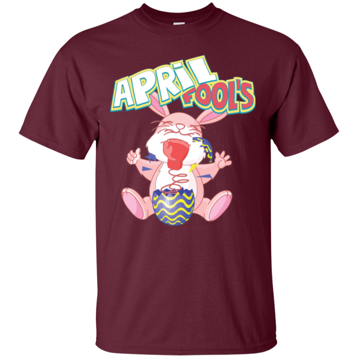 April Fools Cute Easter Bunny 2018 Gift T-Shirt Men & Women