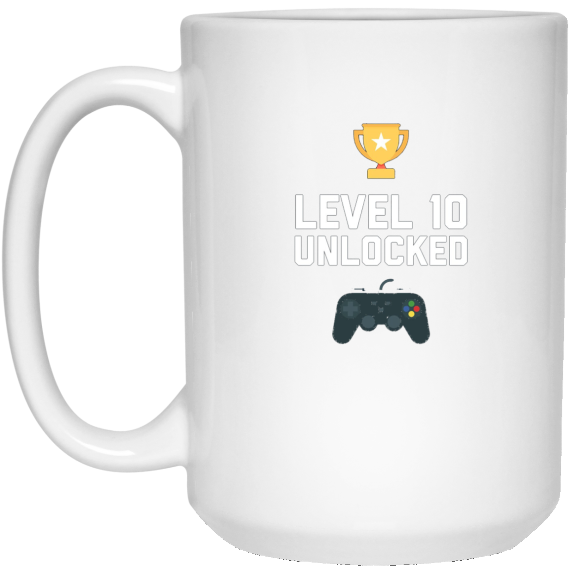 10th Birthday Shirt Gift 10 Year Old Level Up Gamer Tshirt