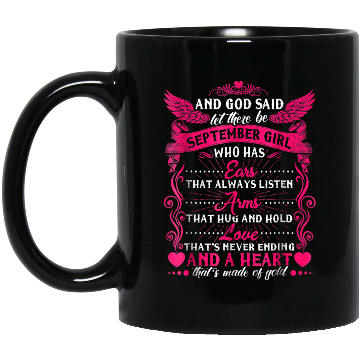 And God Said Let There Be September Girl T-shirt