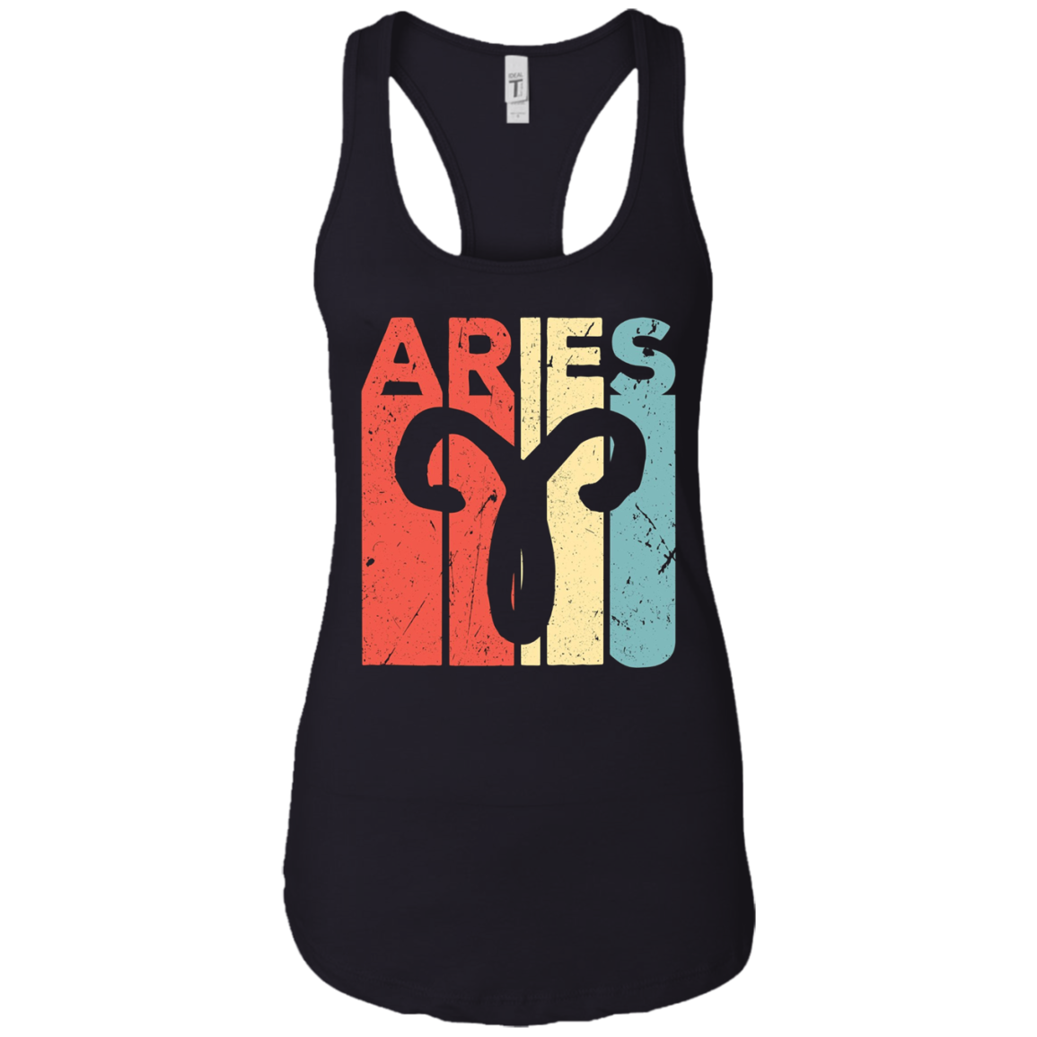 Aries Zodiac Star Sign Vintage Unisex Standard T Shirt