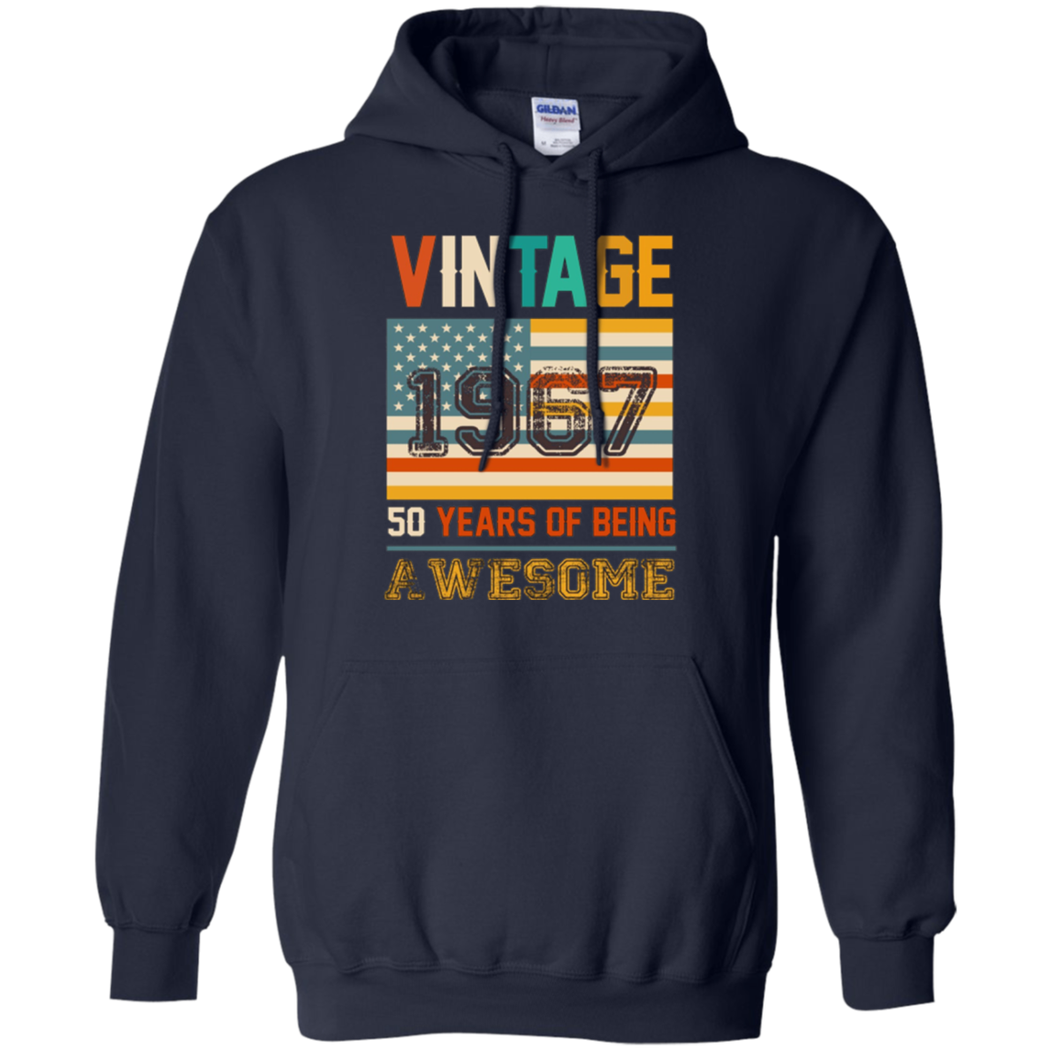 50 year old birthday gifts Vintage 1967 T-shirt