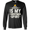 Image of Christmas Spirit shirt Whiskey Is My Christmas Spirit