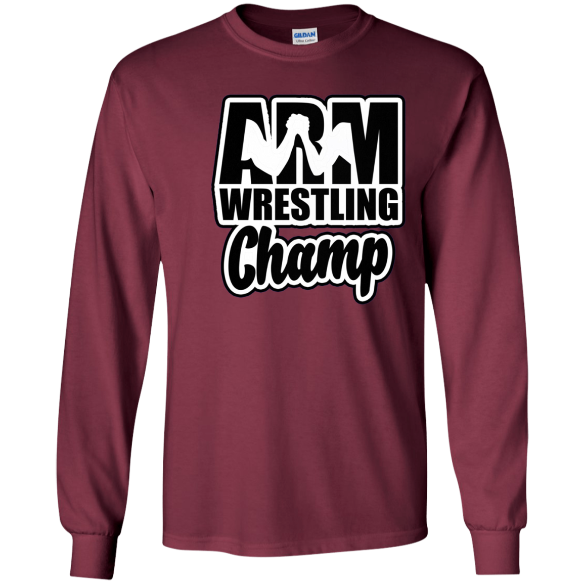 Arm Wrestling Champ Wrestlers Training Workout T-Shirt