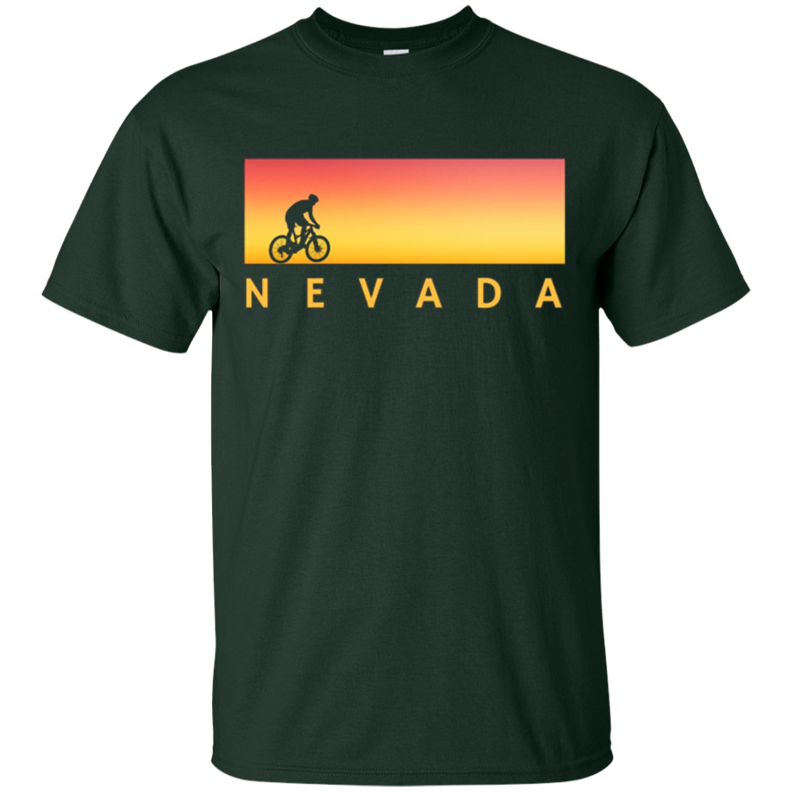 Bike Nevada T-Shirt, NV Biker Tee