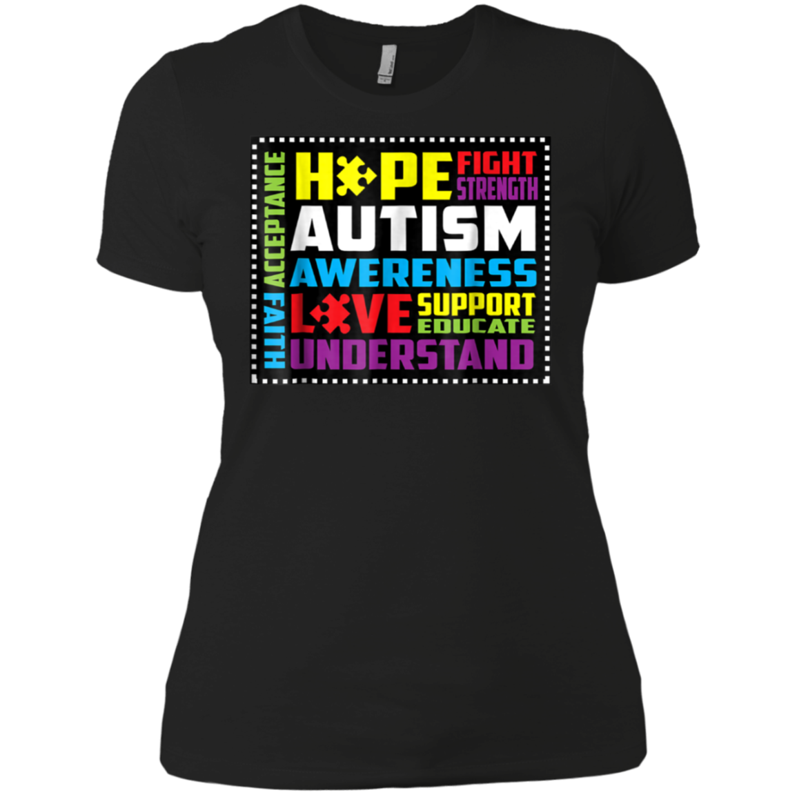 Autism Awareness Shirt Teacher Autism TShirt Gift Women Kids