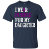 Image of Alzheimer's Awareness T-shirt I Wear Purple For My Daughter