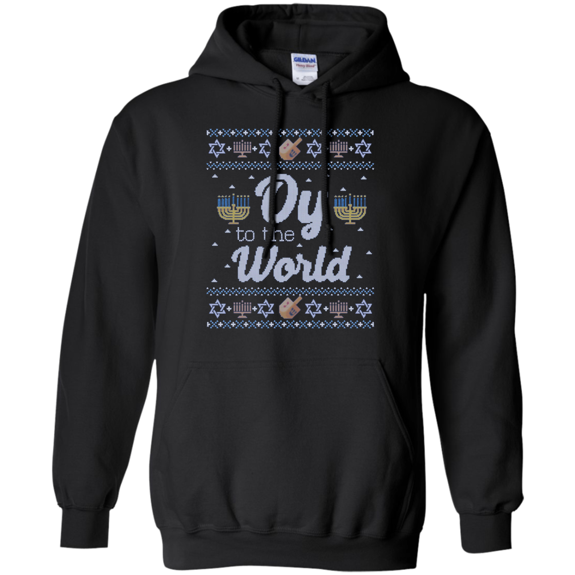 Funny Hanukkah Sweater Long Sleeve Shirt, Oy to the World
