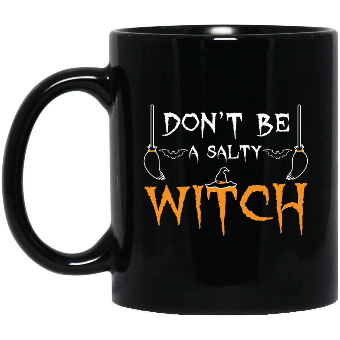 Adult Halloween Shirts - Funny Don't Be A Salty Witch TShirt