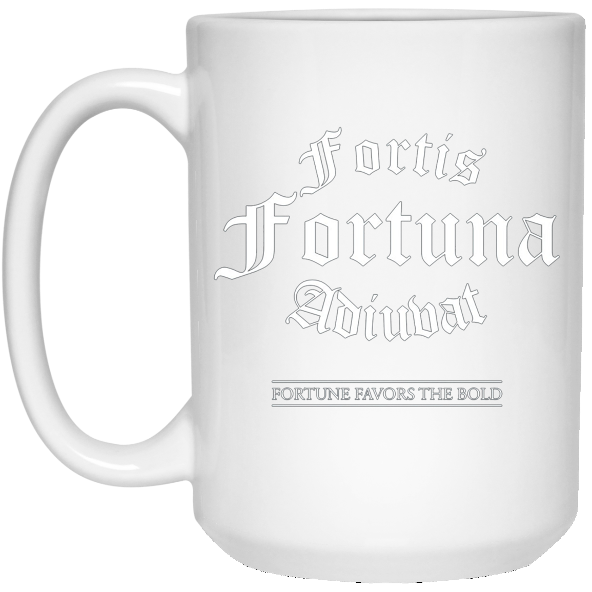 "Fortis Fortuna Adiuvat" Latin Quote T-Shirt