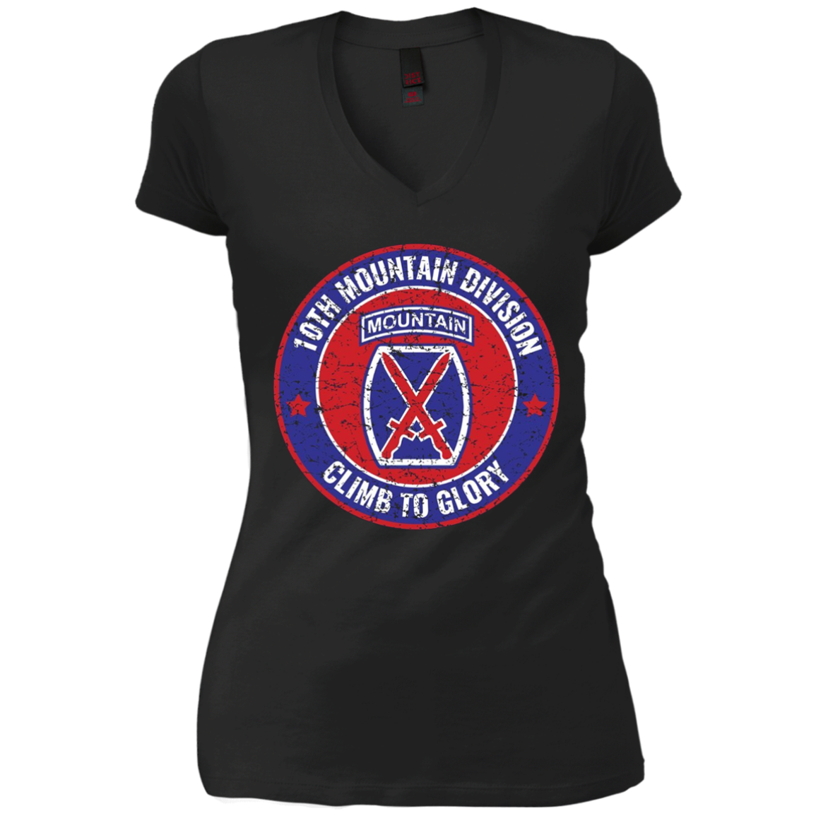 10th Mountain Division T Shirt Climb To Glory 20550