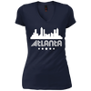 Image of Atlanta Georgia Skyline Retro Style T-Shirt