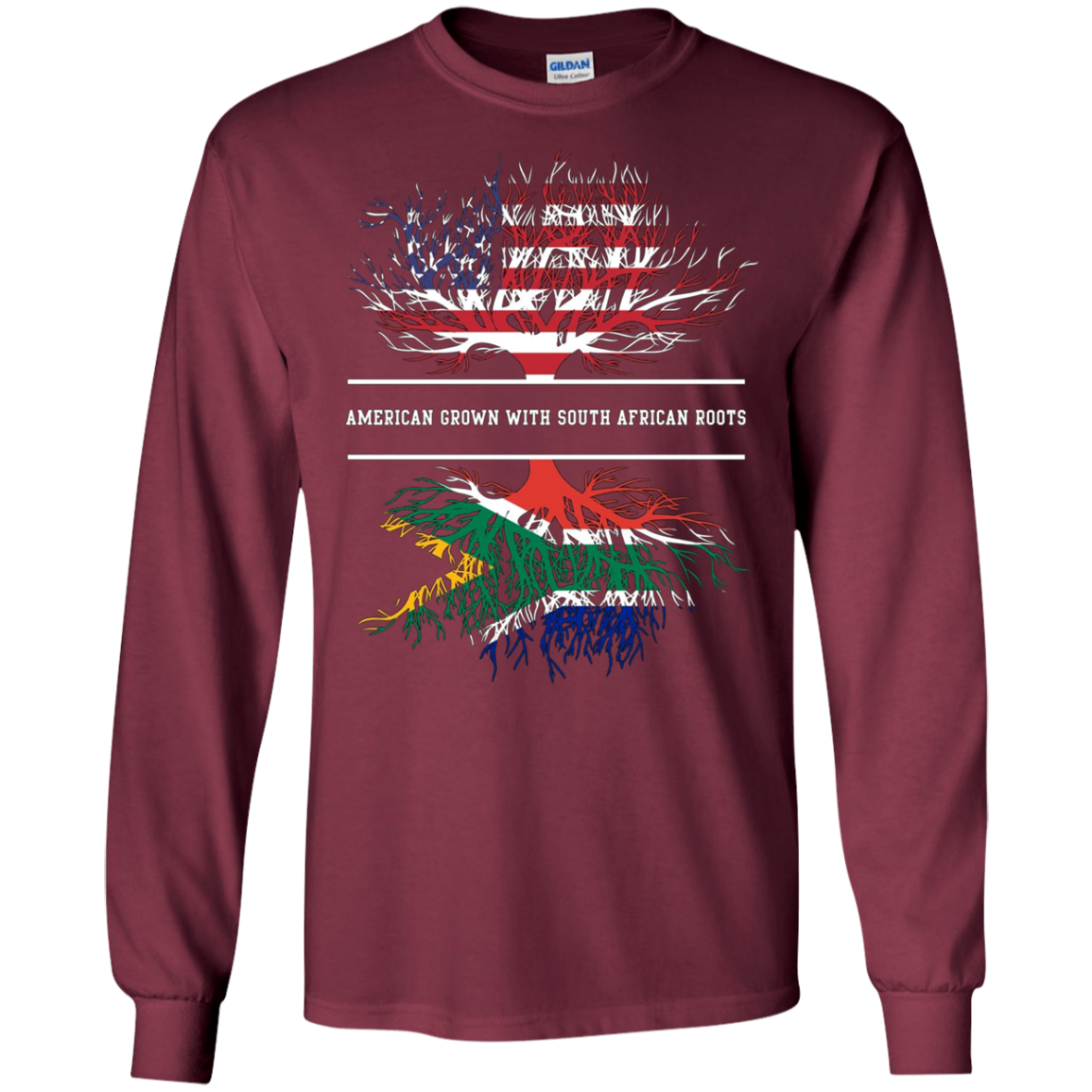 American Grown With South African Roots T-Shirt South Africa