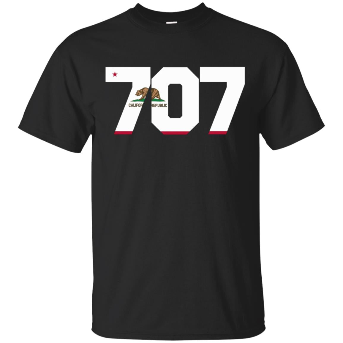 Area Code 707 shirt - Sonoma California tshirt