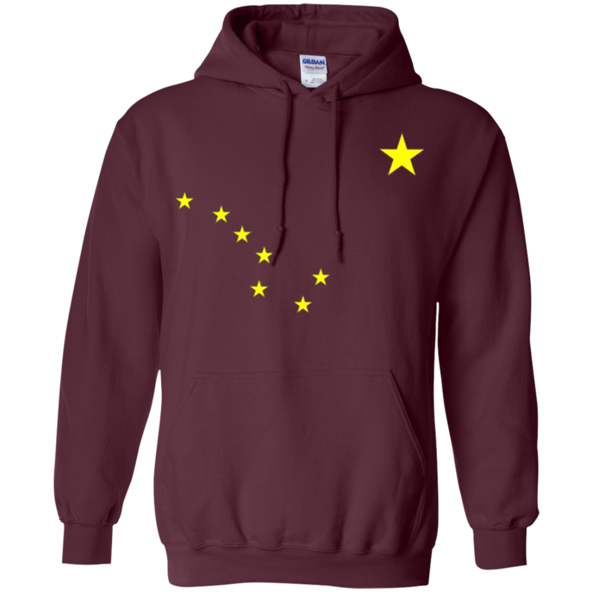 Alaska T-Shirt State Flag Astrology Big Dipper Polaris Tee