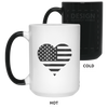 Image of America Flag Heart shirt - Patriotic 4th of July Tshirt