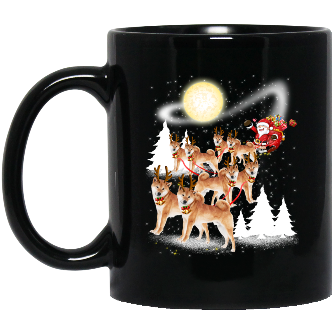 Akita Dog Merry Christmas T Shirt