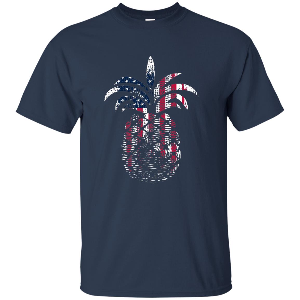 American Flag Pineapple 4th Of July Party T Shirt