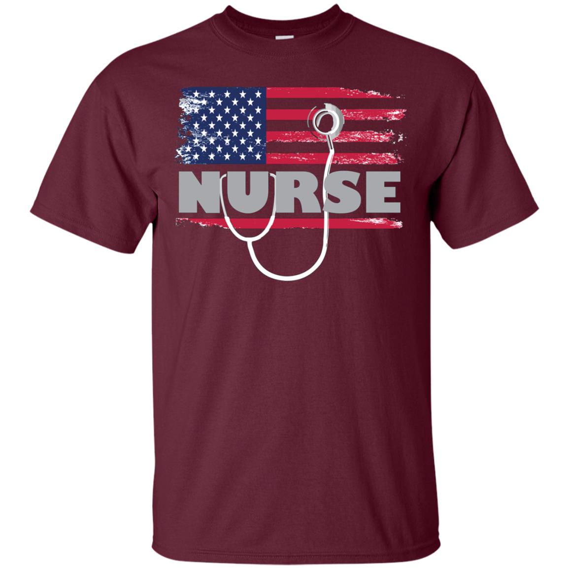 American Flag Nurse 2018 T-Shirt