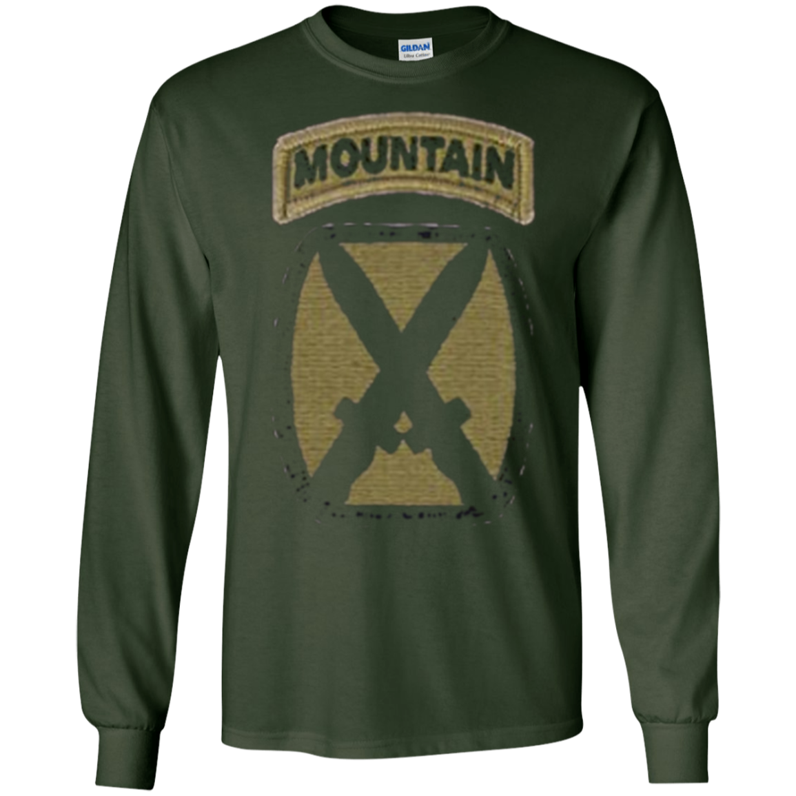 Army 10th Mountain Division Military Veteran Morale Shirt