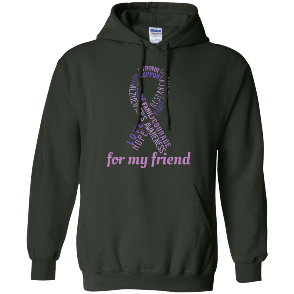 Alzheimer's Awareness T-Shirt For My Friend
