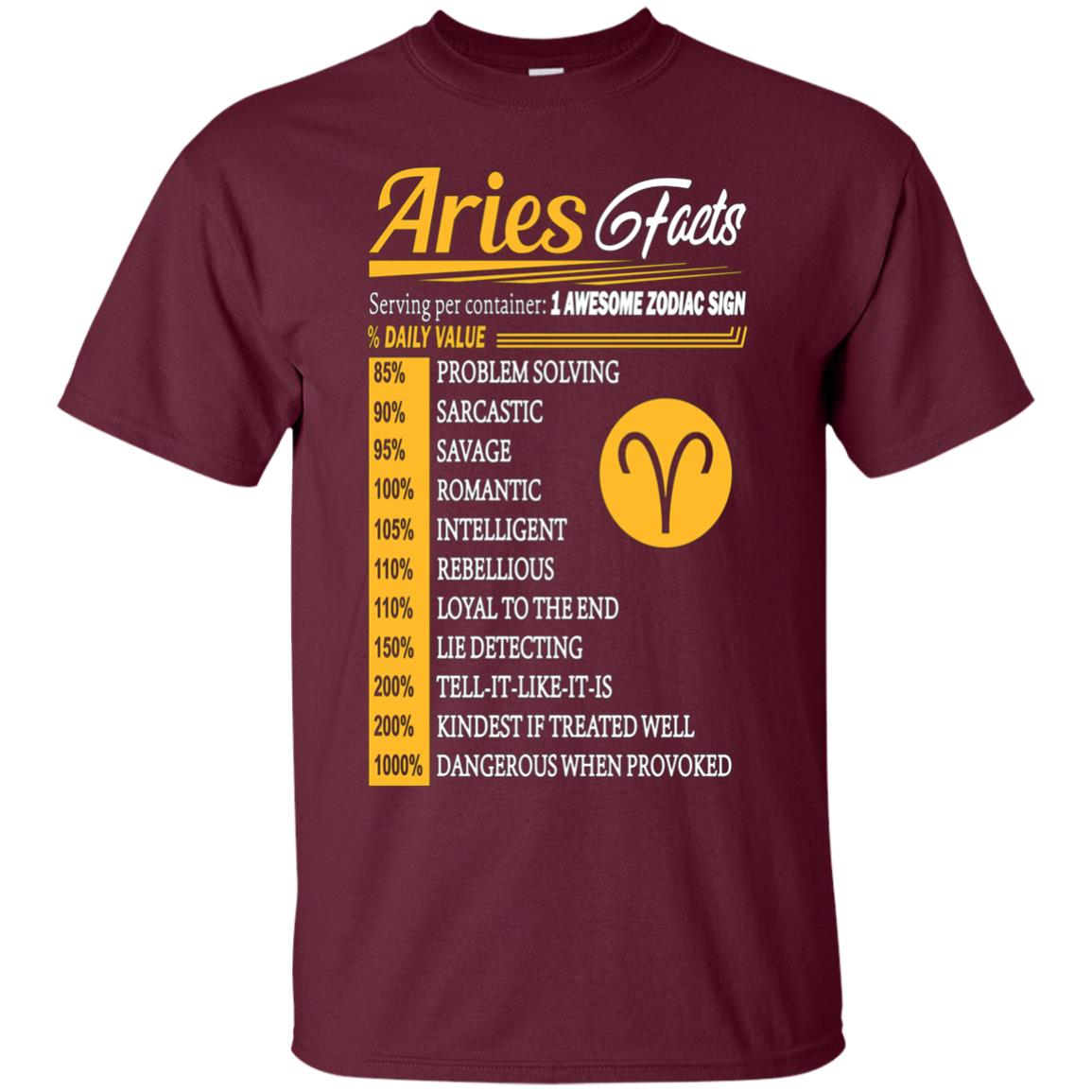 Aries facts t shirt-top signs to spot a true aries
