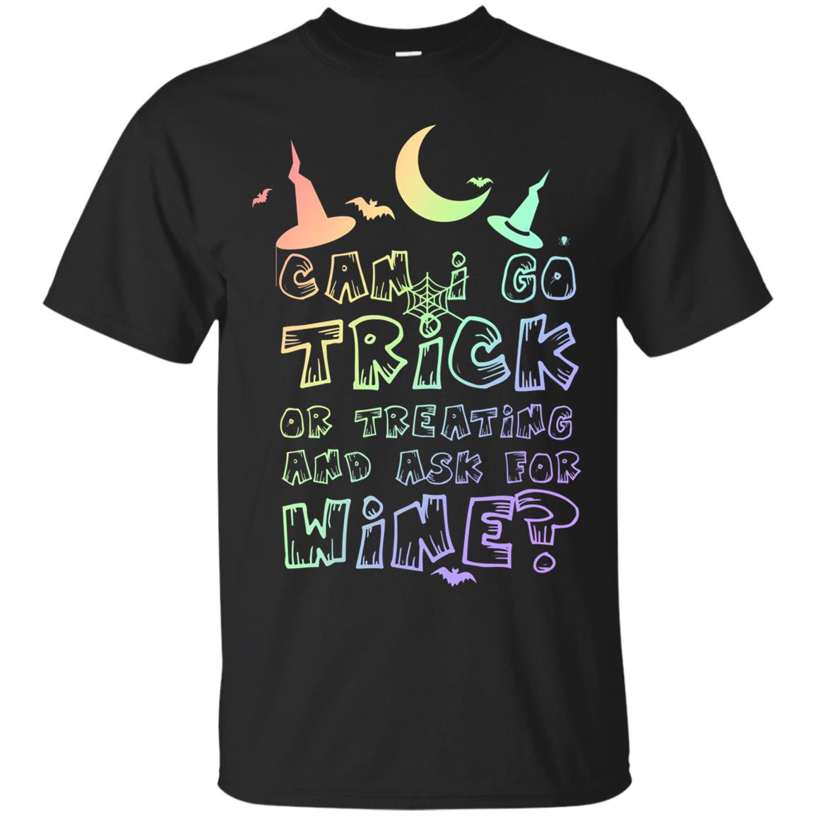 Adult Trick Or Treating For Wine Long Sleeve Shirt