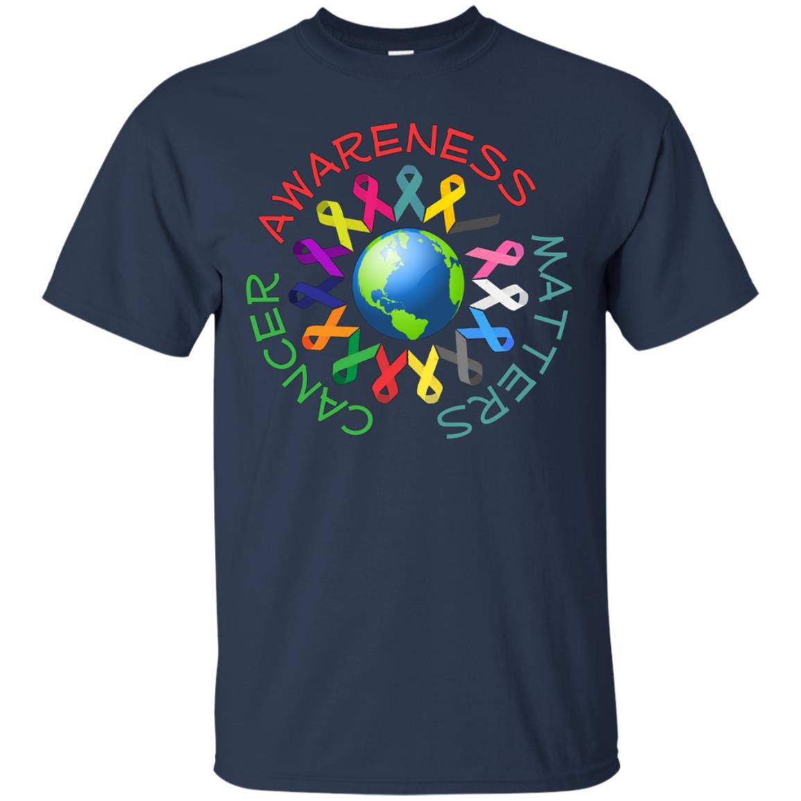 All cancer Ribbons for all cancer aware t - shirt