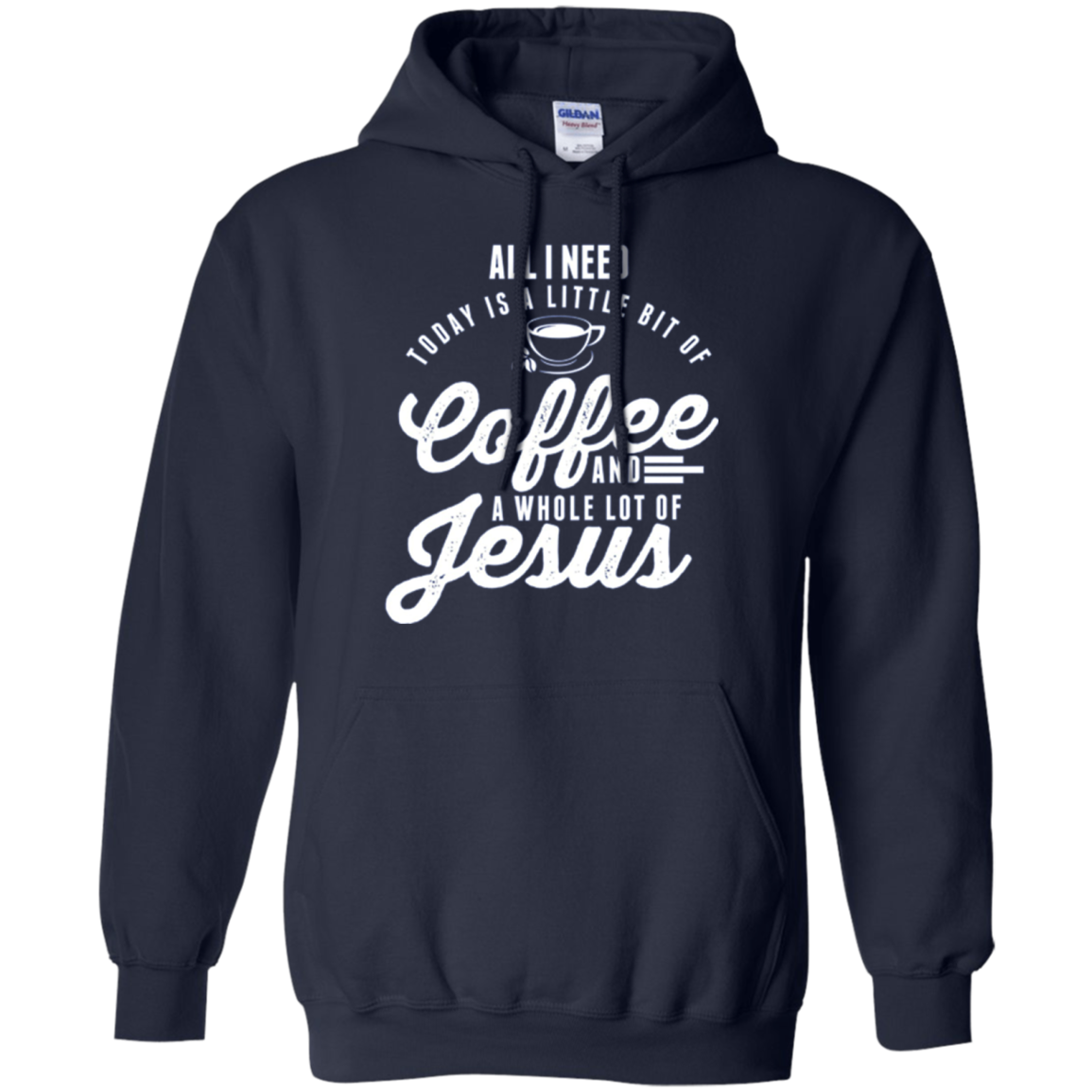 All I Need Is Coffee And Jesus Christian Long Sleeve T-Shirt