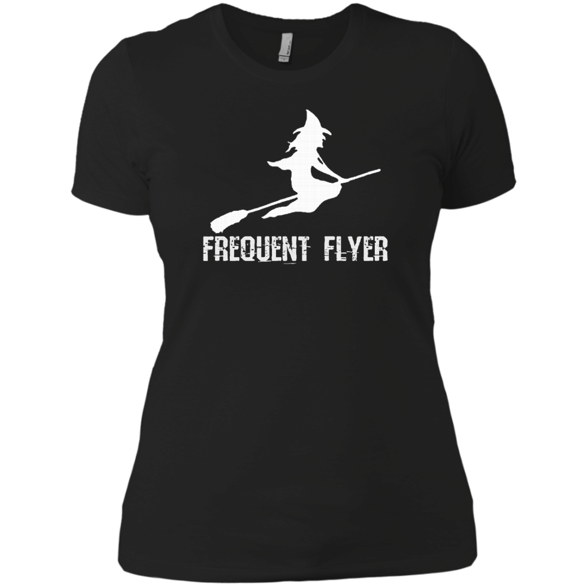 Funny Halloween Witch Long Sleeve Shirt - Frequent Flyer