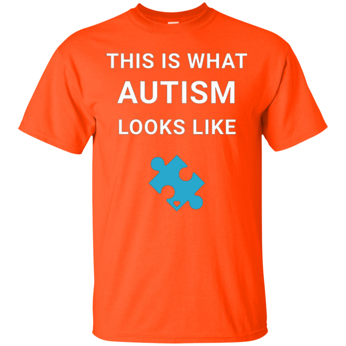 Autism Awareness: This Is What Autism Looks Like T-Shirt