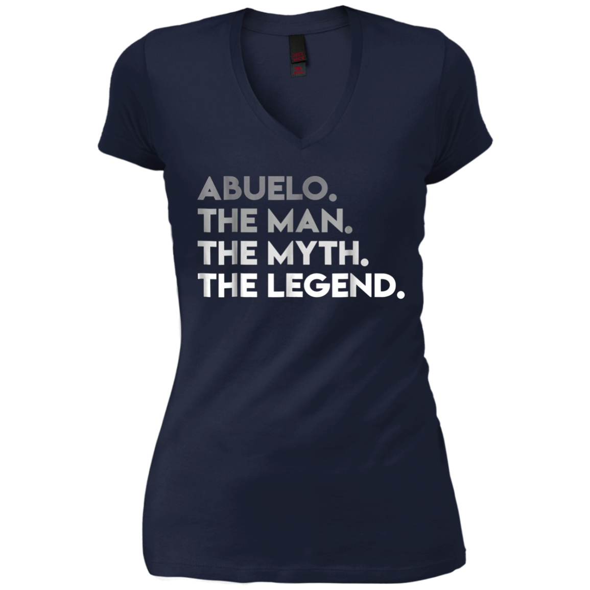 ABUELO THE MAN MYTH LEGEND Father's Day T-Shirt Spanish Gift