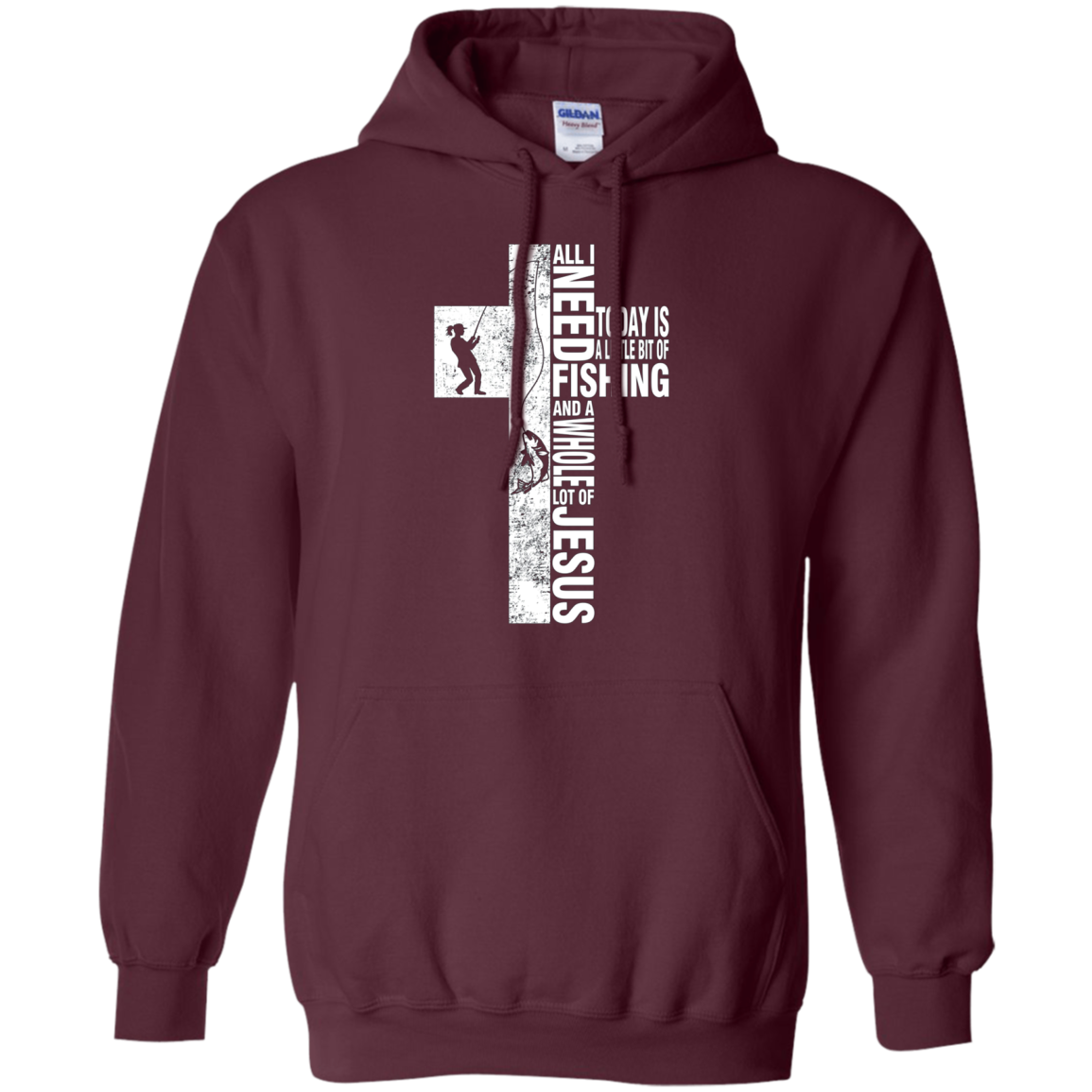 All I Need Is Fishing And Jesus T-shirt