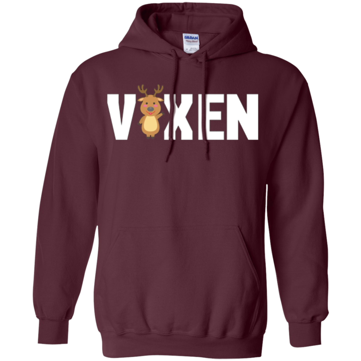 Santa's Reindeer T-shirt - Vixen Christmas Reindeer